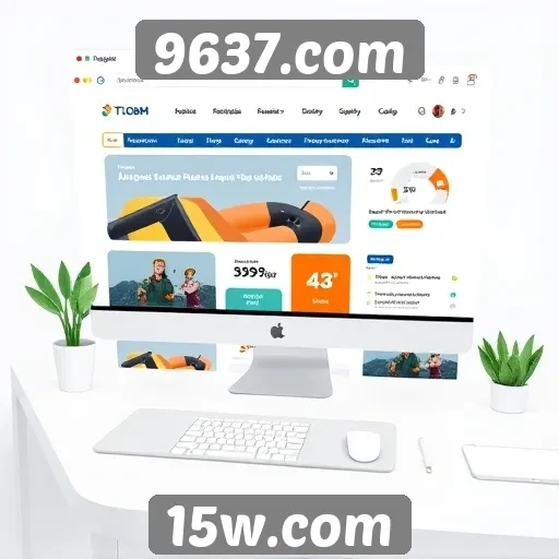 Navegação e usabilidade do site 9637.com em avaliação