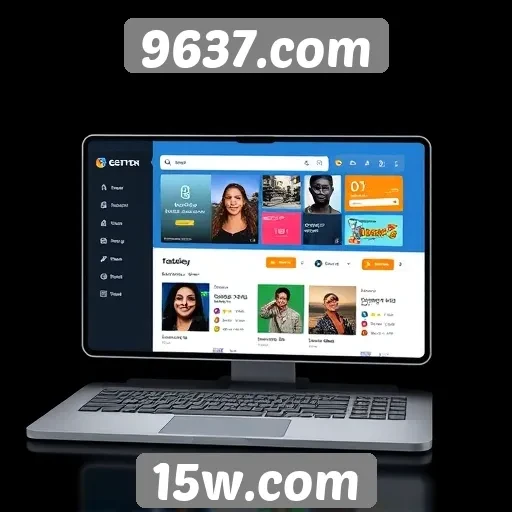 Evolução da interface do usuário em 9637.com